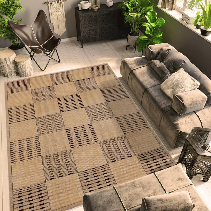 Chic Terrain Gabbeh Hand Knotted Wool Area Rug