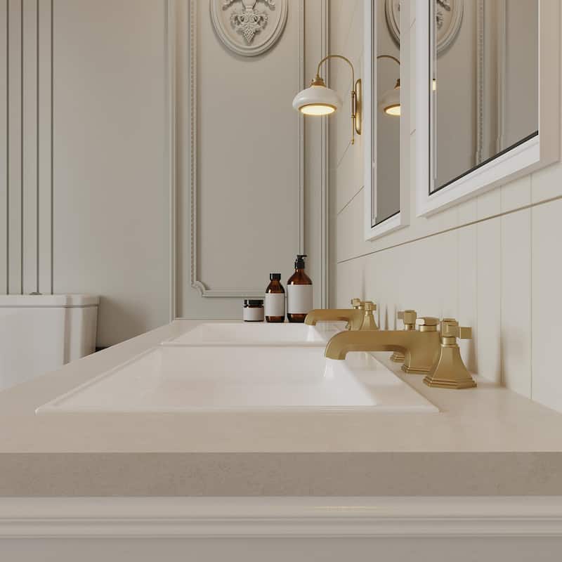 Bathroom Faucet with Pop-Up Drain Lever