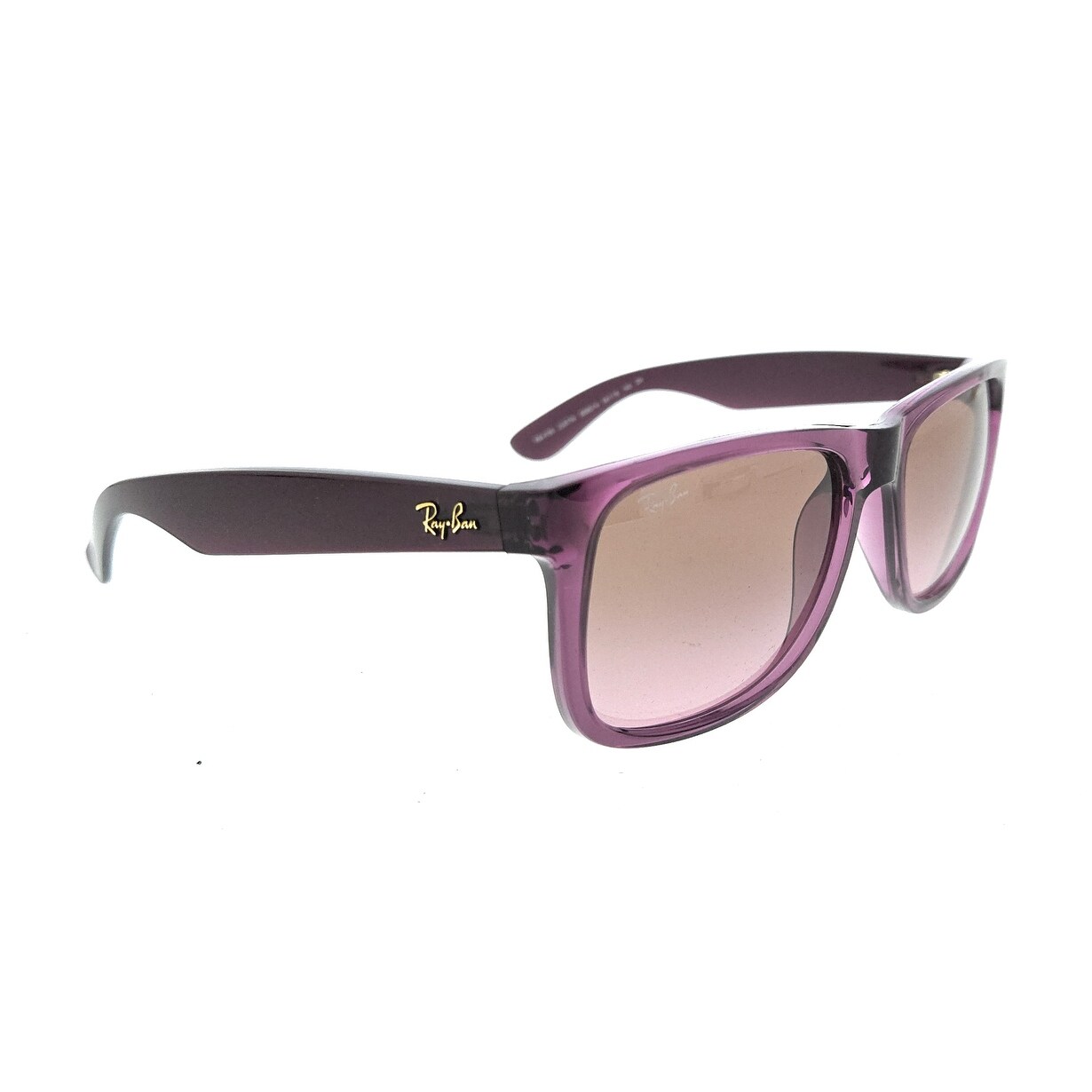 Ray- Ban 0RB4165 659514 Justin Transparent Violet Square