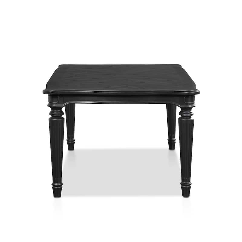 Furniture of America Seabliss Glam 84-inch Solid Wood Dining Table