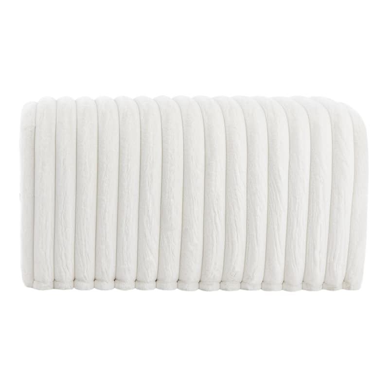 Pet Supplies Ottoman Storage Bench Corduroy Bench Cat's Nest to Hide for the Living Room, Entryway and Bedroom