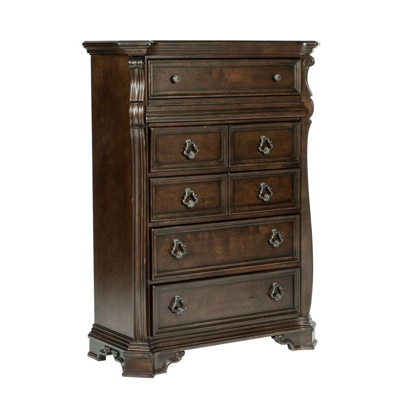 Liberty Furniture Arbor Place Sleigh Bed, Dresser & Mirror, Chest, Night Stand - California King, King or Queen