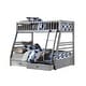 preview thumbnail 8 of 14, Twin/Full Bunk Bed with Storage Drawers & Slat System