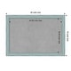 preview thumbnail 1 of 6, Framed Magnetic Board, Sky Blue Rustic Board Size 24x16