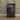 P2 Particle Board 2 Drawers 1 Door 3 Air Ducts Salon Cabinet Black - N/A