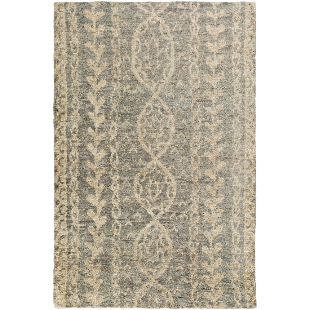 The Curated Nomad Clarendon Hand Knotted Bohemian Jute Area Rug