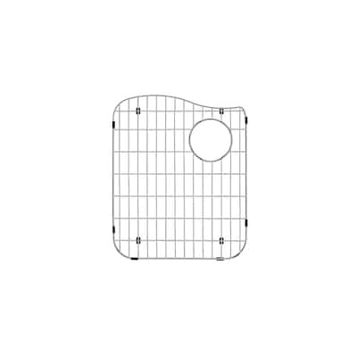 Transolid Bottom Stainless Steel Left Bowl Sink Grid - 15.5" x 13" x 1"