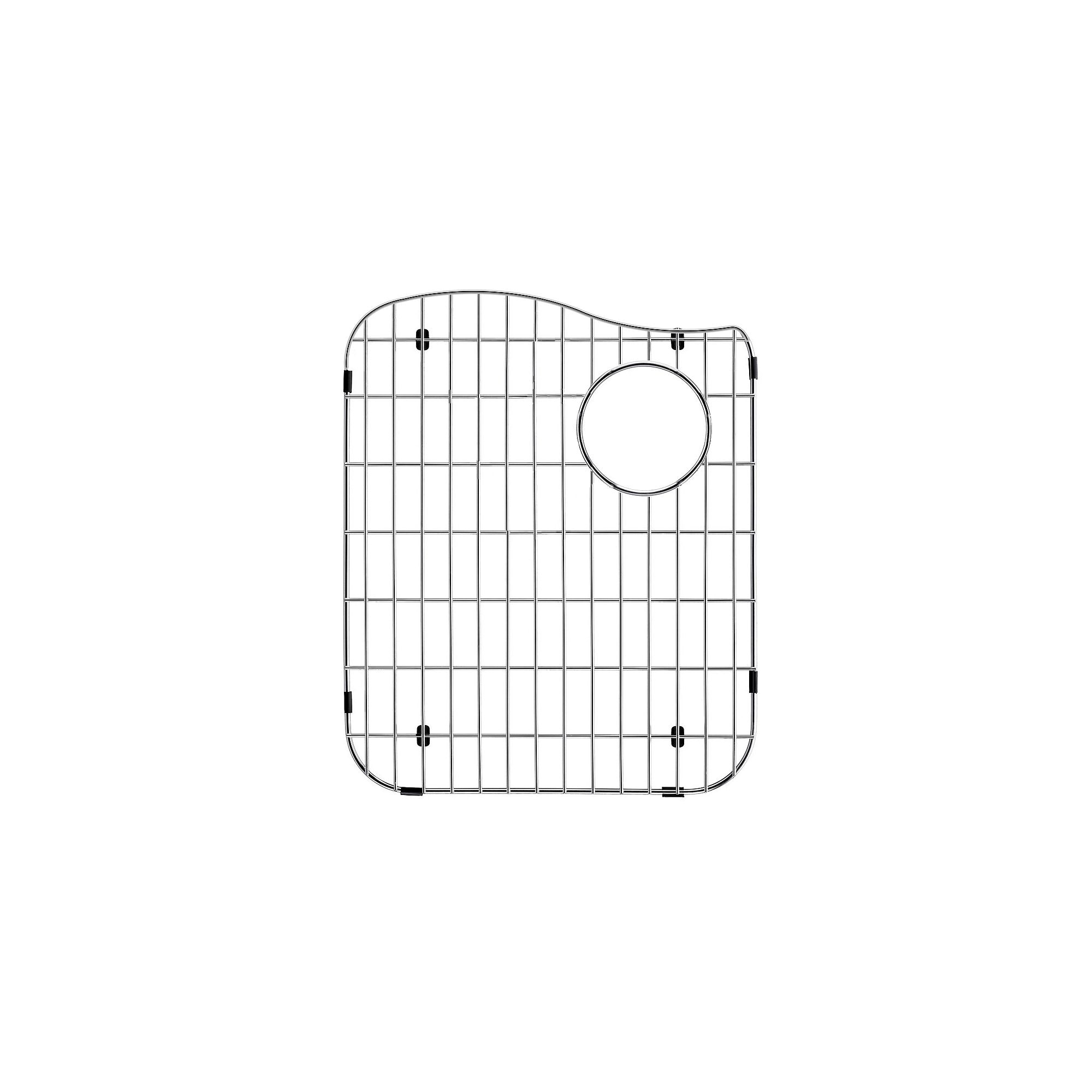 Transolid Bottom Stainless Steel Left Bowl Sink Grid - 15.5" x 13" x 1"