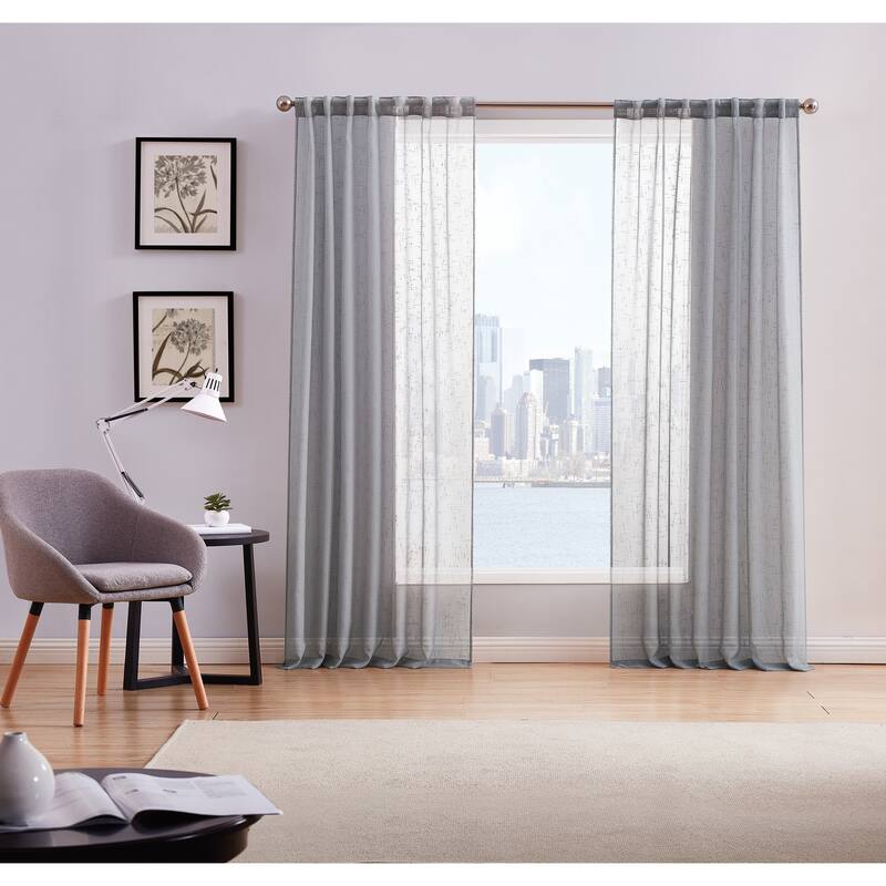 Style 212 Sheer Window Curtain - Window Curtain