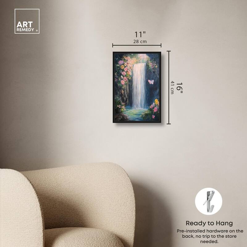 Hidden Falls I Canvas by Art Remedy