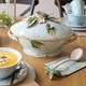 preview thumbnail 2 of 3, Fitz and Floyd Toulouse Soup Tureen with Ladle, 3,5 Quarts