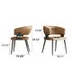 preview thumbnail 7 of 19, Modern 2 Piece Chair Set Versatile and Elegant Chairs for Home and Office