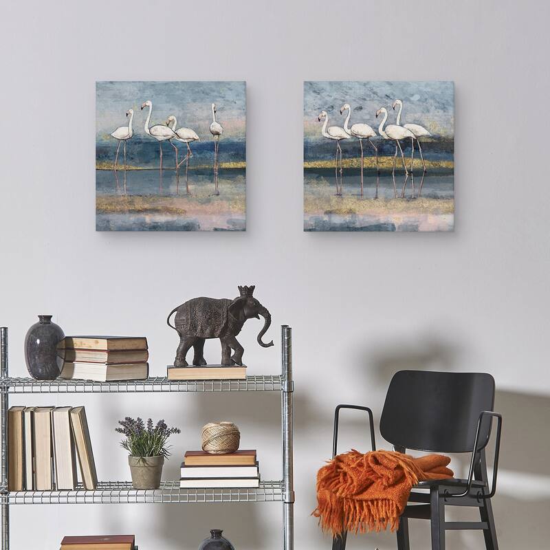 Chrorus Line Square I-II by Studio Arts Canvas Art Prints