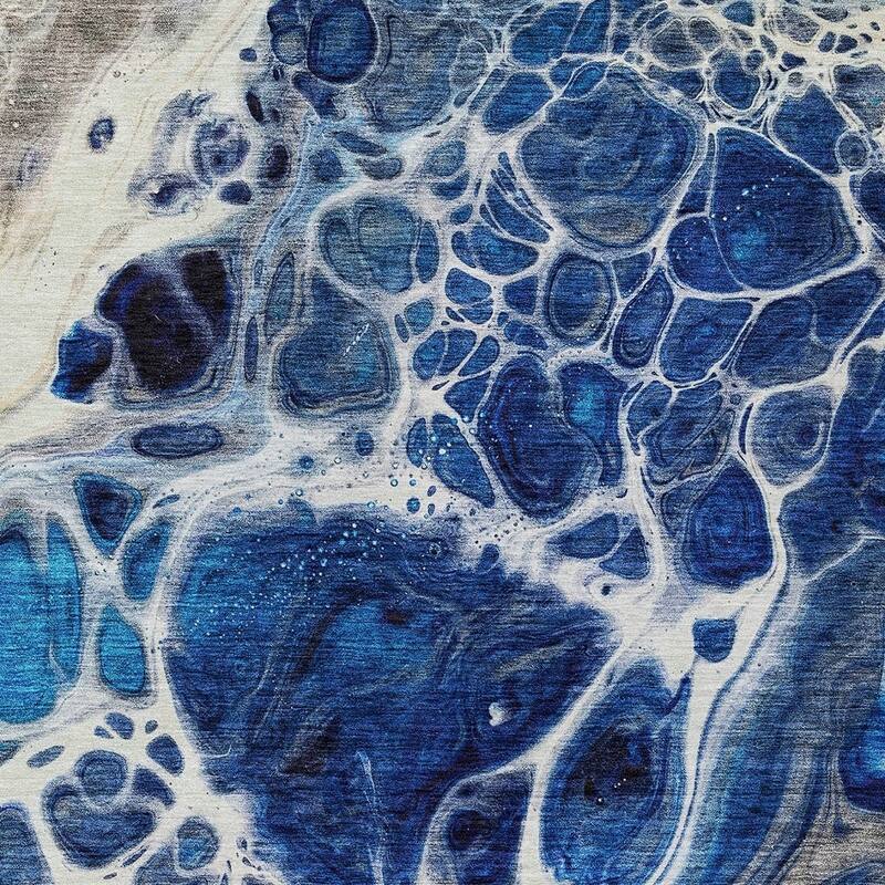 HomeRoots Nautical Transitional Rectangle Outdoor Rug