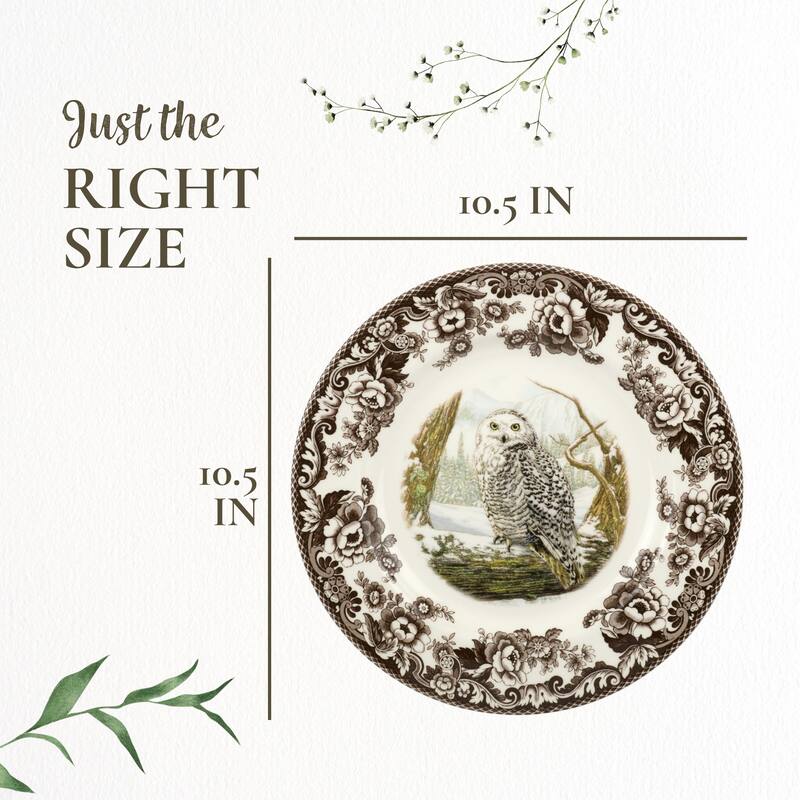 Spode Woodland Dinner Plate - Assorted Animals
