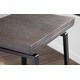 preview thumbnail 3 of 9, Carbon Loft Richard Metal and Wood Industrial Counter Stools (Set of 2)