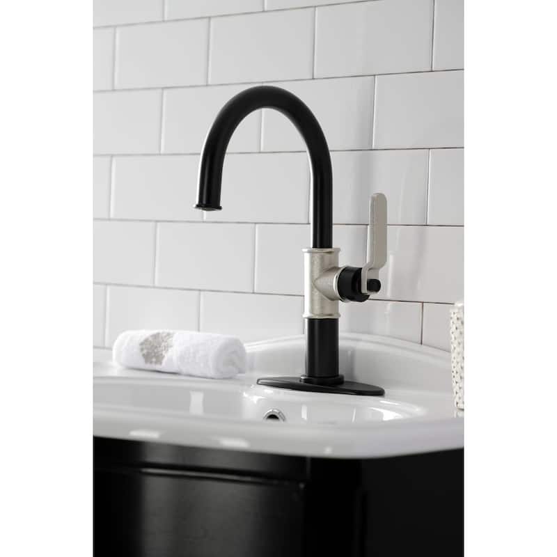 Kingston Brass Whitaker 1.2 GPM Deck Mounted Single Hole Bathroom