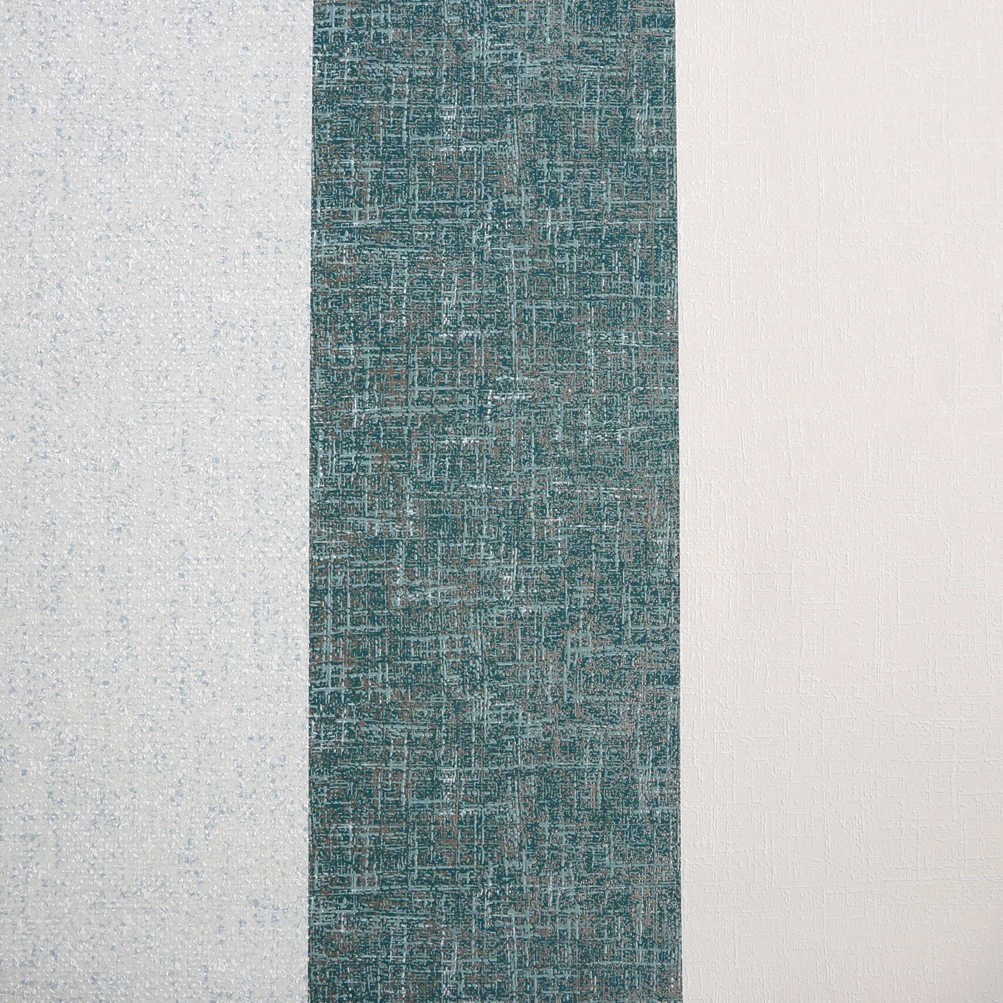 Superfresco Meadow Stripe Teal / Rose Gold Wallpaper