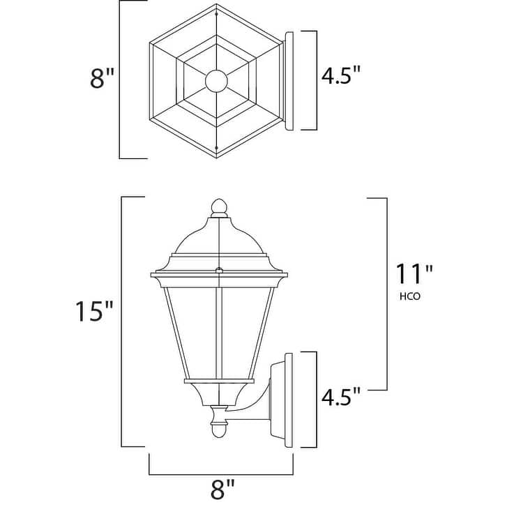 Maxim Westlake 15" 1 Light Wall Sconce