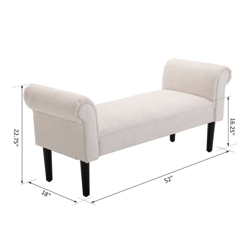 52" End of Bed Bench
