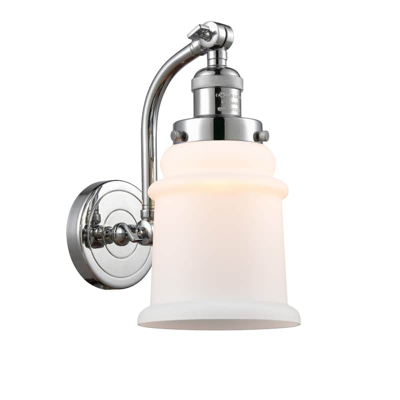 Innovations Lighting Canton Single Light 12" Tall Bathroom Sconce