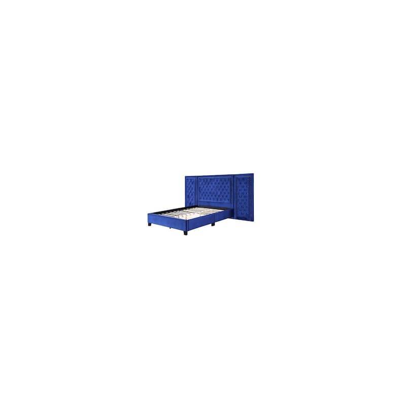 King Bed - Modern Upholstered Platform Bed Frame for Bedroom - Urban Design