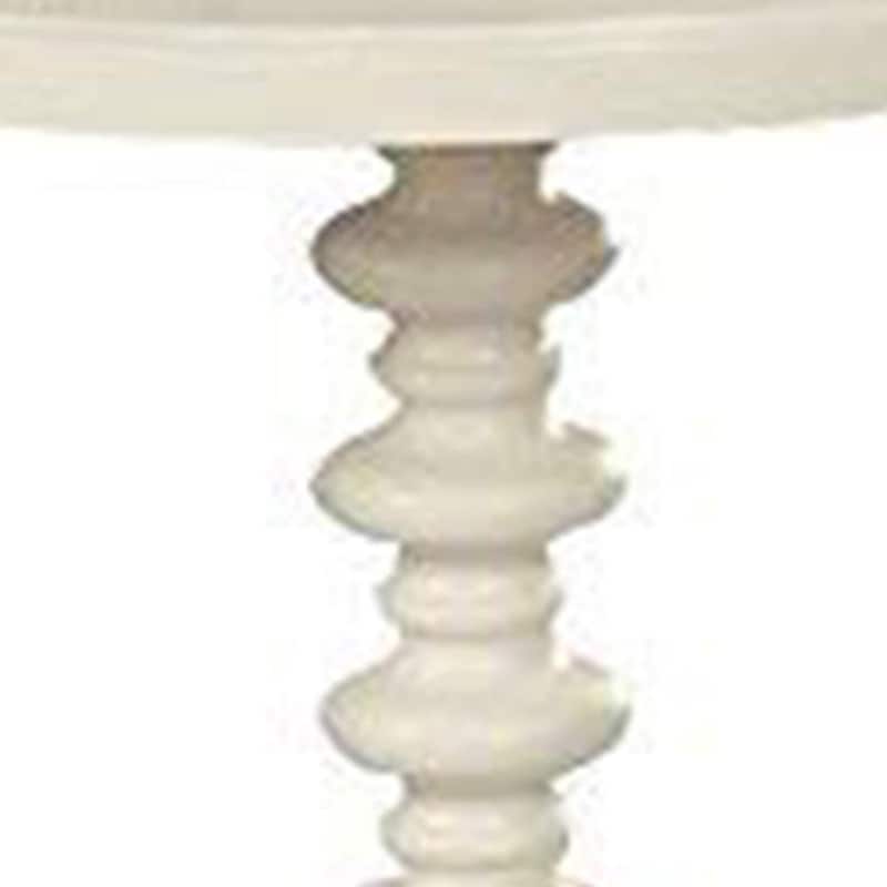 Astonishing Side Table With Round Top - 22 H x 17 W x 17 L Inches