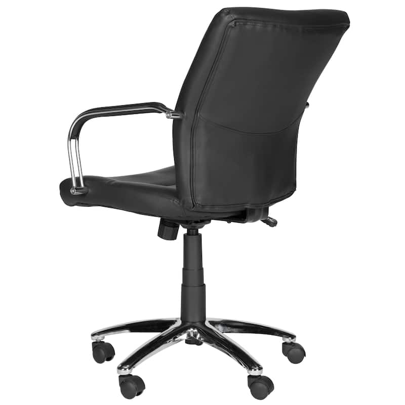 Silver Tonia Orchid Cream Desk Chair - 24" x 28" x 36.4" - 24Wx28Dx36H