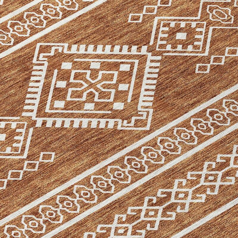 HomeRoots Southwestern Transitional Rectangle Outdoor Rug