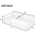 preview thumbnail 5 of 20, Twin Size Floor Bed, Montessori Floor Bed with Fence and Door, Kids Montessori Bed Twin Size