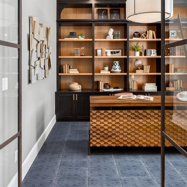 Saja Nero 13"x13" Ceramic F/W Tile