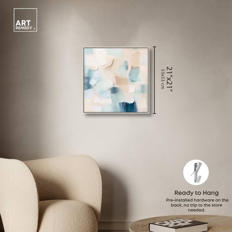 Celadon Haze II Canvas by Art Remedy