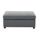 preview thumbnail 14 of 40, Roomfitters 50" Oversized Armchair with Ottoman, Modern Accent Chair, Lumbar Support, Reading Sofa for Bedroom
