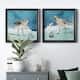 Bay Shore Sandpiper I-Premium Framed Canvas - Ready to Hang - Multi ...