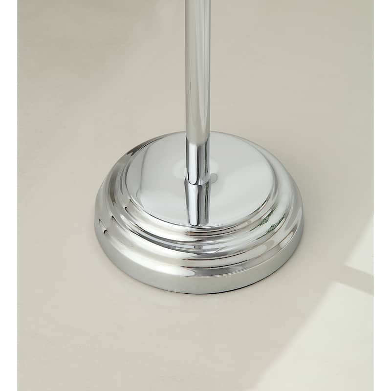 Classic Bathroom Free Standing Toilet Tissue Paper Roll Holder Stand