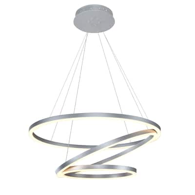 Vonn Lighting Tania Trio 32-inch LED Circular Chandelier