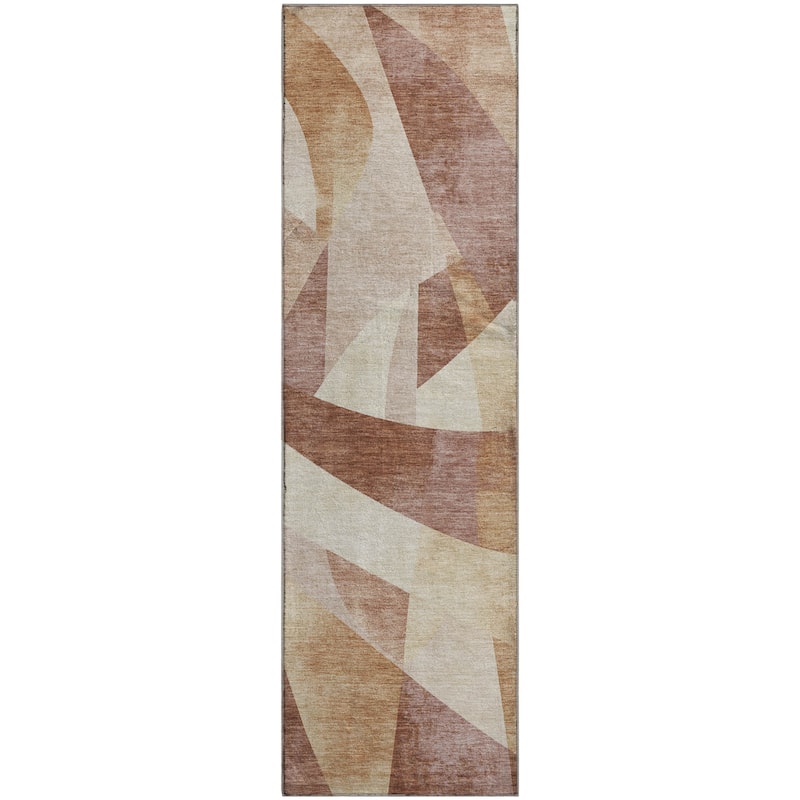 Premium Washable Super Soft Abstract Contemporary Mayfield Rug
