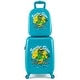 preview thumbnail 4 of 29, Costway 16” Carry-on Suitcase & 13” Backpack with 4 Spinner Wheels & - See Details Animal - Blue