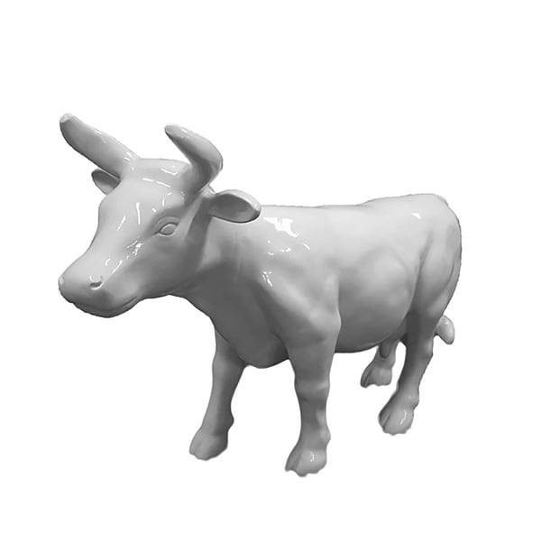 resin cow statue