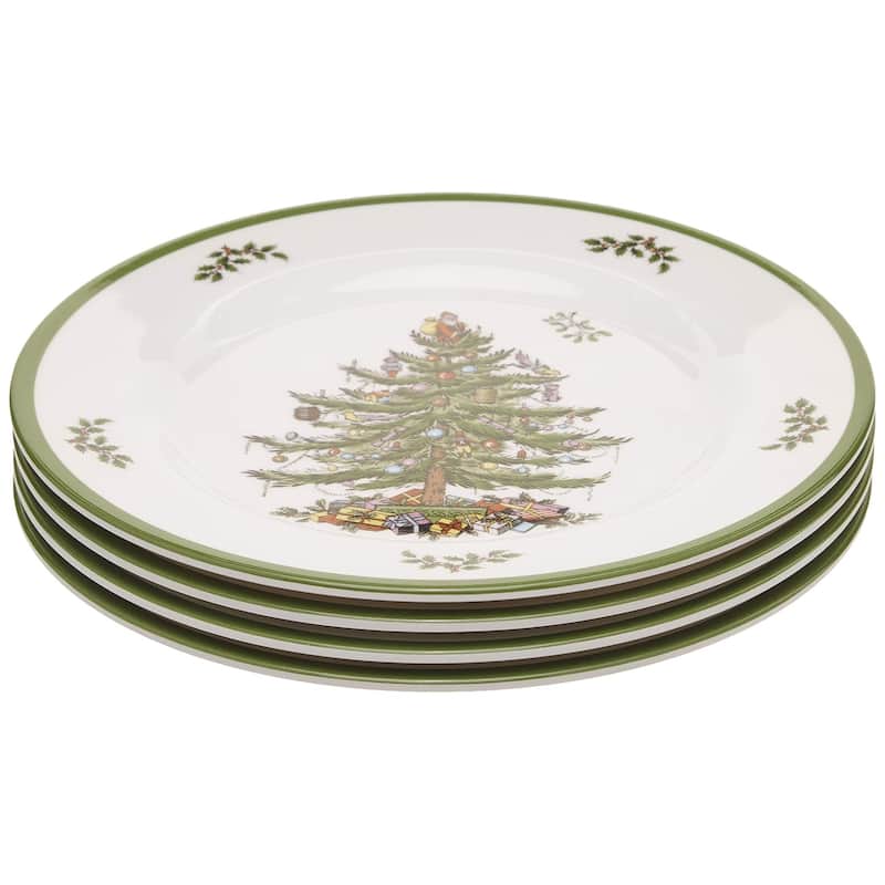 Spode Christmas Tree Melamine Dinner Plate Set of 4 Bed Bath & Beyond 38456146