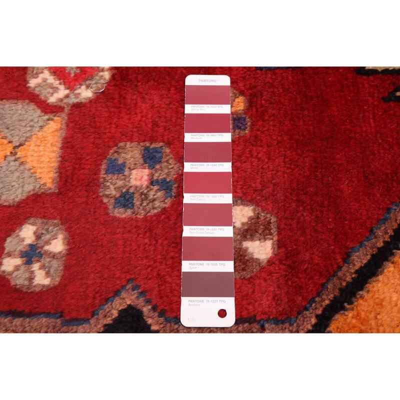 ECARPETGALLERY Hand-knotted Konya Anatolian Red Wool Rug - 4'5 x 8'2