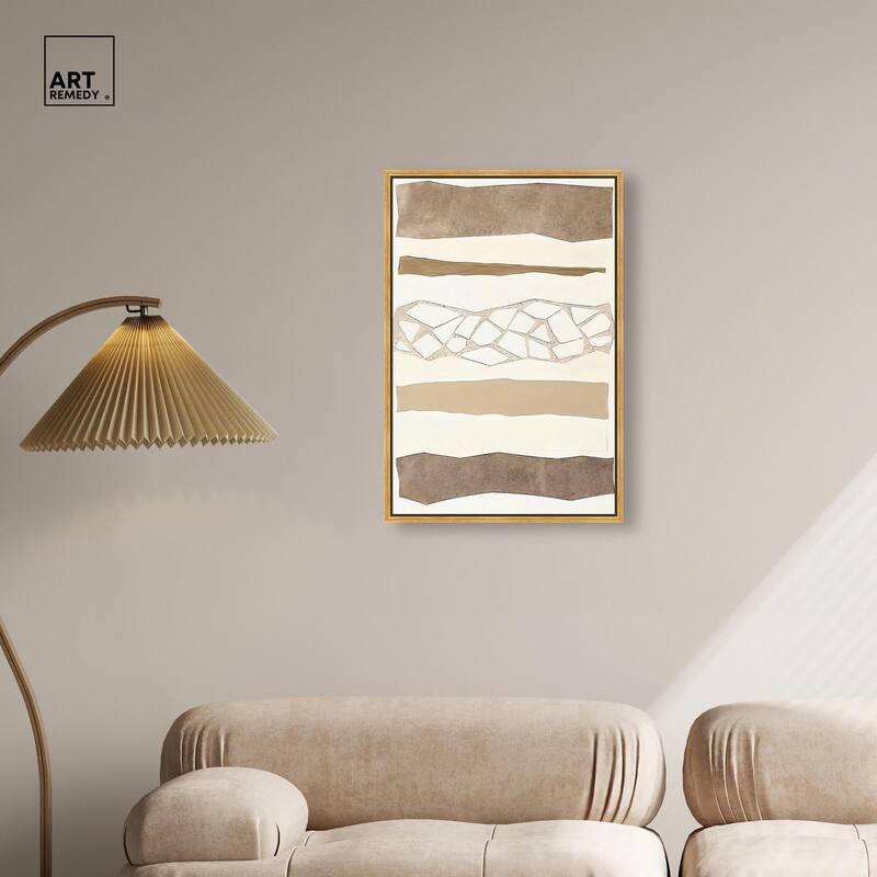 Relief Rifts I Canvas by Art Remedy