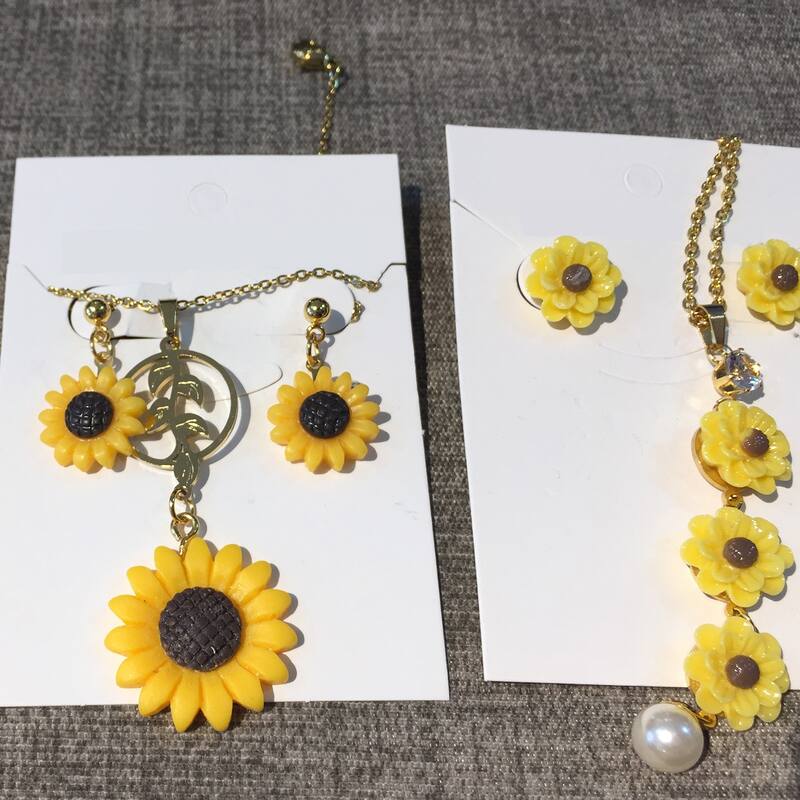 Sunflower Clay Molds, 2 Pcs Silicone Miniature Clay Molds