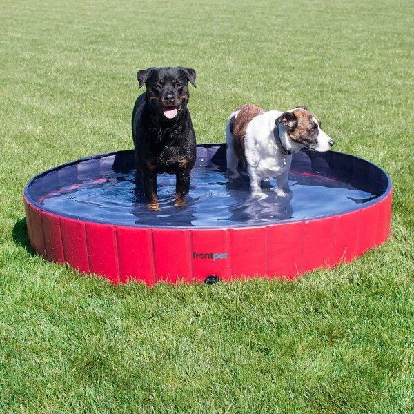 frontpet foldable dog pool
