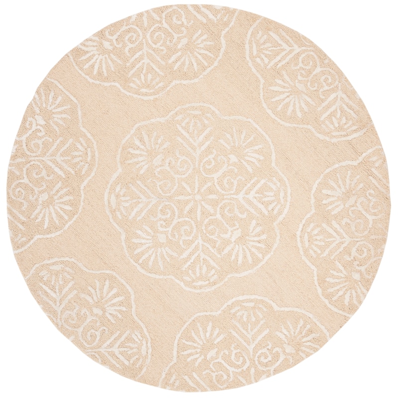 SAFAVIEH Handmade Bella Abygaelle Modern Floral Wool Rug
