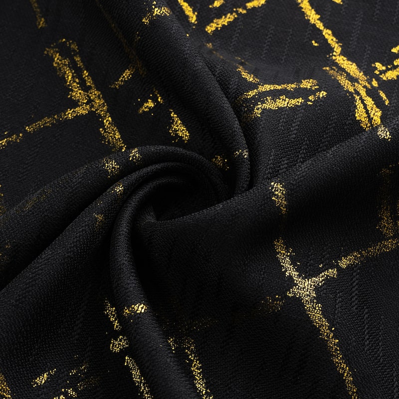 Soho Foil Print Window Curtain 90"