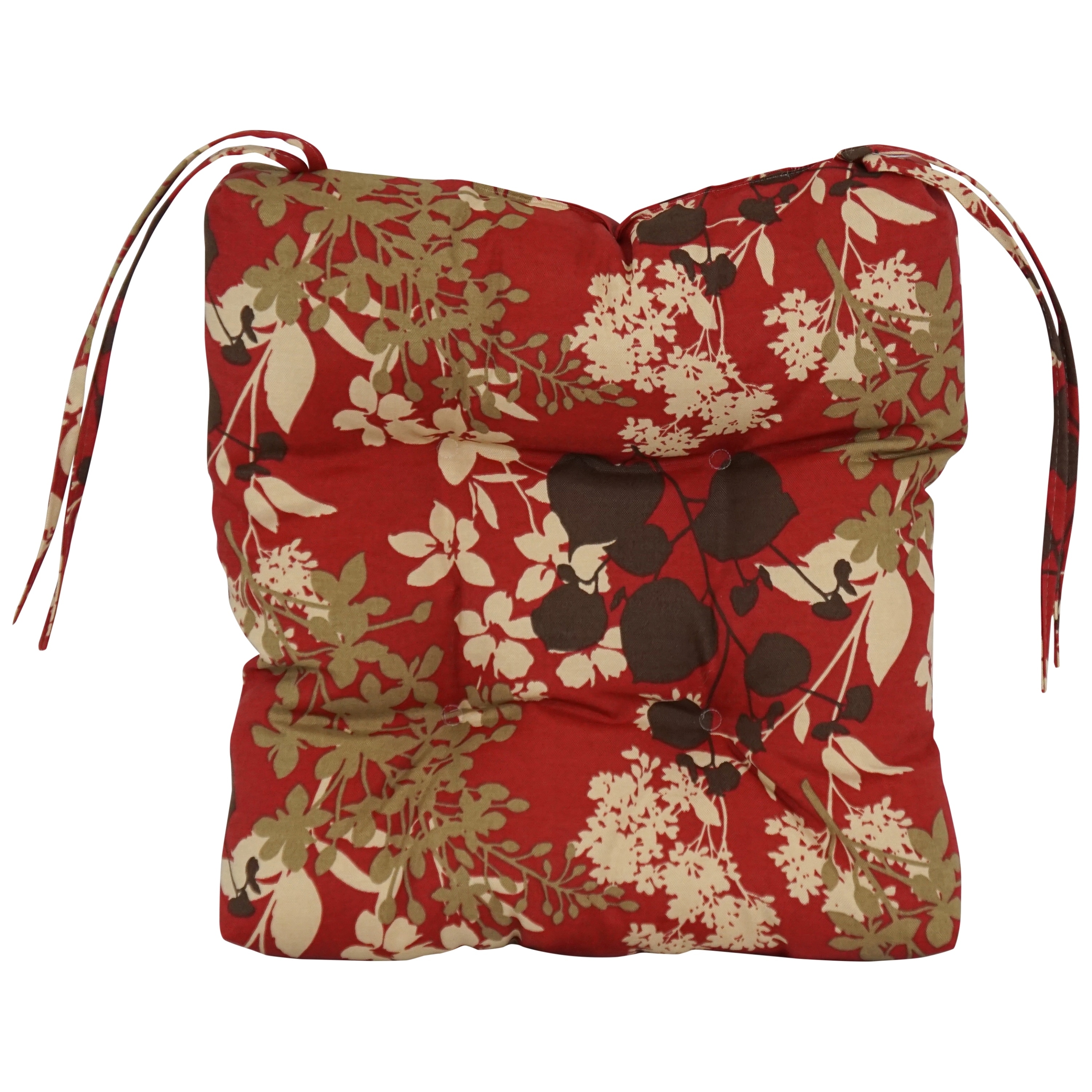 16-inch Square Tufted Indoor/Outdoor Chair Cushions (Set of - Picture 10 of 55