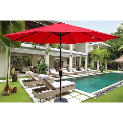 10FT Outdoor Patio Umbrella with Tilt and Crank