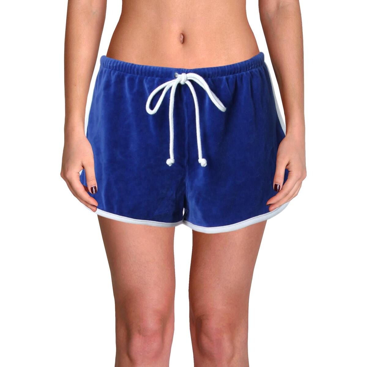 Shop Juicy Couture Black Label Womens Casual Shorts Velour Lounge