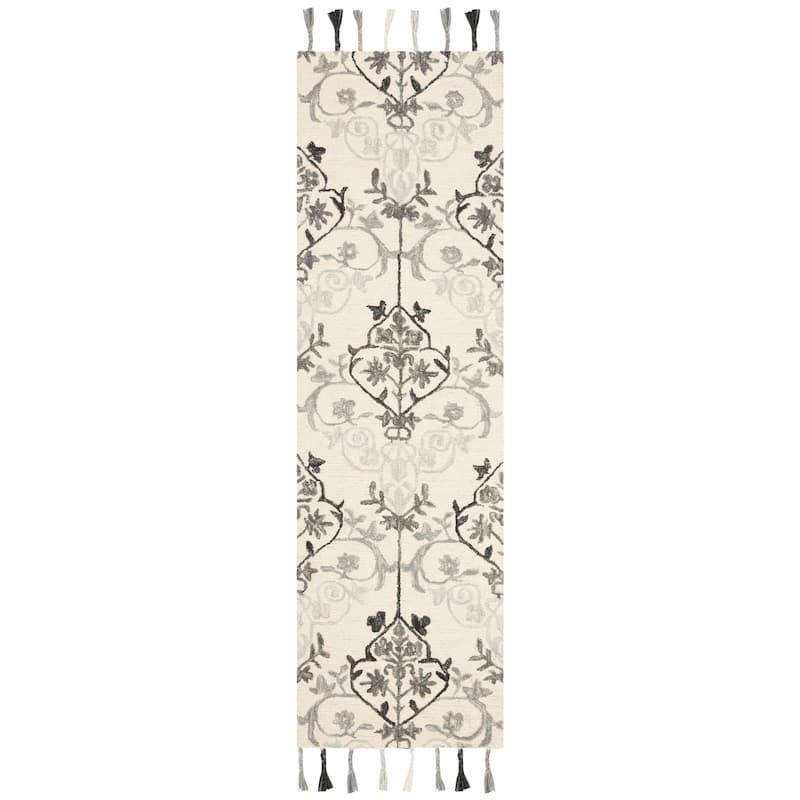 SAFAVIEH Handmade Suzani Uliya Boho Tribal Wool Rug